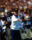 Lou Holtz Pointing with White Sweater Ken Regan 1 w/ "1990" Photographie