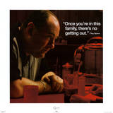 Sopranos: Tony Kunstdrucke