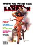 National Lampoon, June 1986 - Horror and Fantasy Issue Art