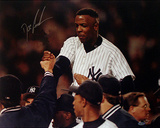 Doc Gooden Yankee No Hitter Carry Off Photo