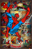 Marvel Comics-Spider Man-Retro Plakater Marvel Comics-Spider Man-Retro Plakater