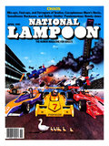 National Lampoon, April 1981 - Chaos: Race Crash for Ducks in a Row Posters