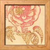 Rosa coral Arte por Swan Papel
