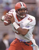 Donovan McNabb Syracuse Vertical Back to Pass Close Up Photographie
