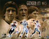 Manning Generations Triple Signed Collage Photo