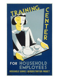 New Deal: Wpa Poster Giclee Print by Cleo Sara