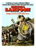 National Lampoon, June 1971 - Religion for Fun and Prophet Issue Prints