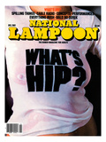 National Lampoon, December 1981 - What's Hip Wet White T-Shirt Posters