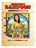 National Lampoon - Woman wih Cornucopia of Food Issue Pósters National Lampoon - Woman wih Cornucopia of Food Issue Pósters