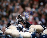 Rocky Bleier Notre Dame Players Pointing in Air Photo
