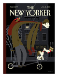 The New Yorker Cover - January 18, 2010 Premium Giclee Print by Frank Viva