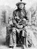 Sioux Chief, C1891 Fotografisk trykk av Charles Milton Bell