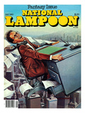 National Lampoon, January 1980 - Fantasy Issue, Desk Flying Reprodukcje