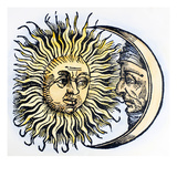 Sun And Moon, 1493 Giclee Print