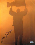 Mark Messier Oilers Retirement Night w/ Stanley Cup Photo