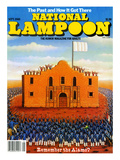 National Lampoon, September 1980 - The Past and How it Got There, Remember the Alamo Prints