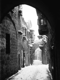 Jerusalem: Winter Fotografisk tryk