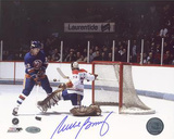 Mike Bossy Shot vs Canadiens Photographie