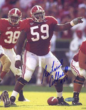 Antoine Caldwell Alabama Pointing At The Line Photo