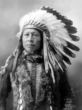Sioux Brave, C1900 Photographic Print by John Alvin Anderson