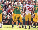 John Sullivan Over Pointing on Line VS. USC Photo