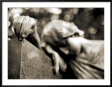 Cemetery Statues, no. 2 Framed Photographic Print by Katrin Adam