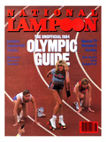 National Lampoon - The Unofficial 1984 Olympic Guide Print