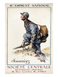 World War I: French Poster Giclee Print
