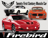 Pontiac Firebird: evolución Cartel de chapa