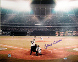 Hank Aaron Color 715th Home Run Autographed Photo (Hand Signed Collectable) Foto