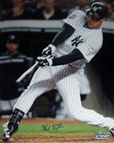 Mark Teixeira 2009 WS Game 6 Hit (MLB Auth) Photo