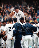 David Wells Perfect Game Carry Off w/ "PG 5-17-98" Insc. (MLB Auth) Photo