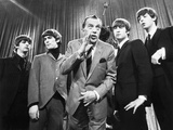 Beatles And Ed Sullivan Photographic Print