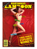 National Lampoon, March 1986 - This Issue Exploits Women! Posters