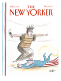 The New Yorker Cover - July 6, 1992 Premium Giclee Print by Warren Miller