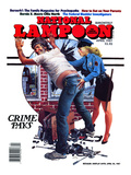 National Lampoon, April 1987 - Crime Pays Posters