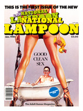 First Issue of the New National Lampoon - Good Clean Sex Posters