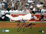 Bill Mueller Dive Vs. Tampa Bay graph Autographed Photo (Hand Signed Collectable) Photo