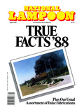 National Lampoon, August 1988 - True Facts '88 Posters