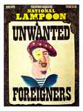 National Lampoon - Unwanted Foreigners Láminas National Lampoon - Unwanted Foreigners Láminas