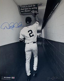 Derek Jeter B&W Shot In Tunnel At The Original Yankee Stadium Photo