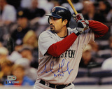 Adrian Gonzalez Boston Red Sox Road Jersey At Bat Photo