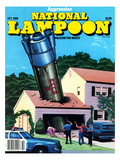National Lampoon - Agression Rocket Missile Lands in Garage Póster National Lampoon - Agression Rocket Missile Lands in Garage Póster