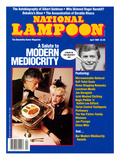 National Lampoon, April 1989 - Modern Mediocrity Poster