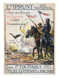World War I: French Poster Giclee Print