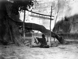 Navajo Weaver, C1905 Photographic Print by Edward S. Curtis