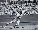 Bob Gibson Fielding Signed by Photographer Ken Regan Photo