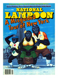 National Lampoon, February 1985 - Misguided Tour of New York Posters