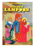 National Lampoon, December 1974 - Judeo-Christian Tradition: The Joy of Sects Poster