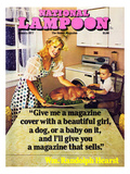 National Lampoon, January 1977 - Beautiful Girl, a Dog, and a Baby Prints